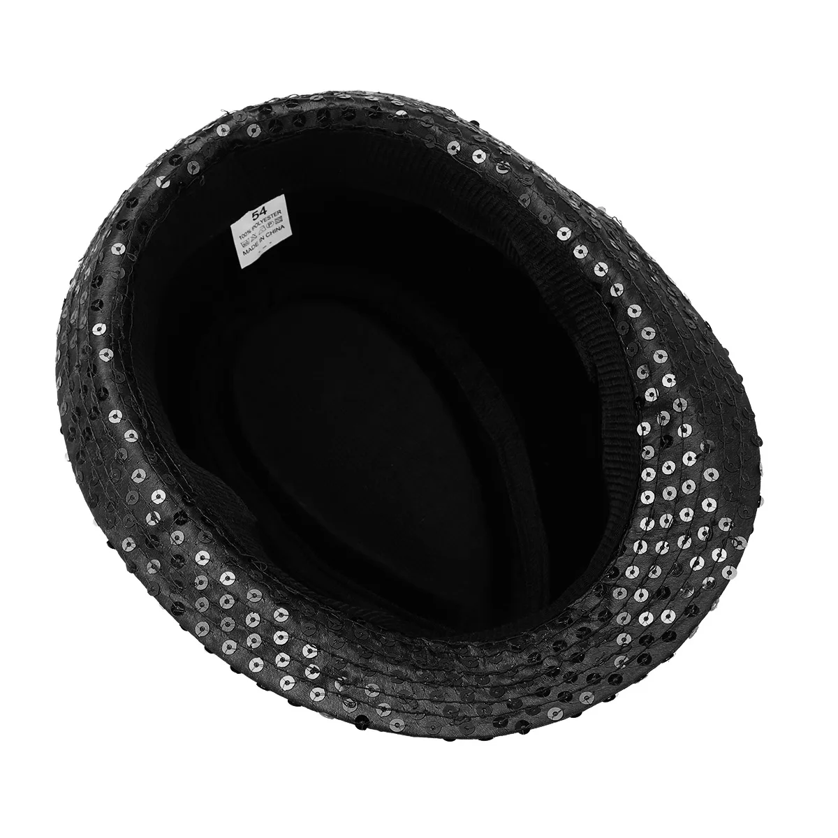 Пижамы для девочек и мальчиков в стиле с блестками джазовые шляпы Fedora шапка