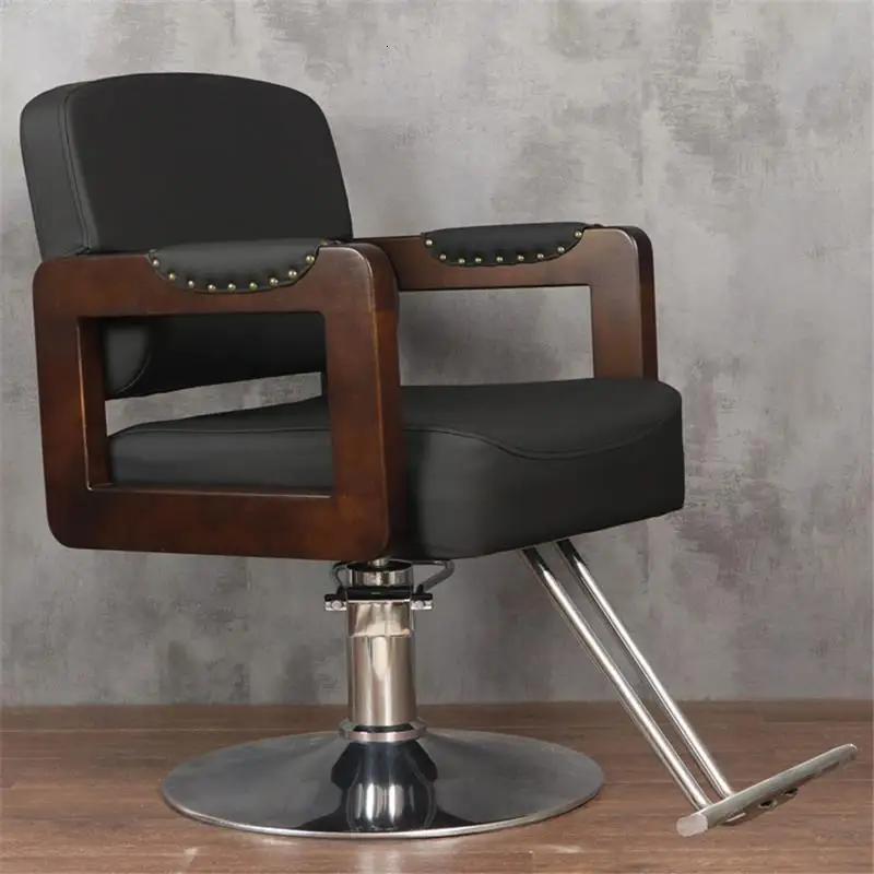 De Barberia Stuhl Fauteuil Cadeira Cabeleireiro мебель для красоты Silla Barbero магазин Парикмахерская Барбара парикмахерское кресло
