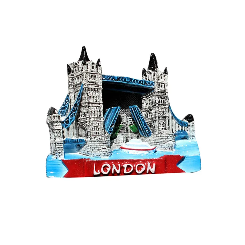 Личи Англия Лондонский Тауэрский мост холодильник магнитная наклейка