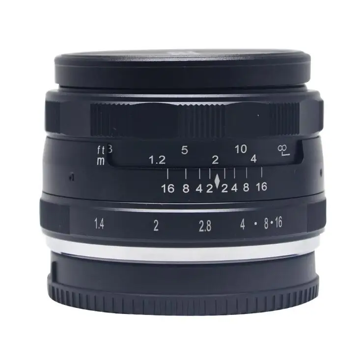 Meike 35 мм F1.4 APS C Портрет с фиксированным фокусом Большая диафрагма ручная
