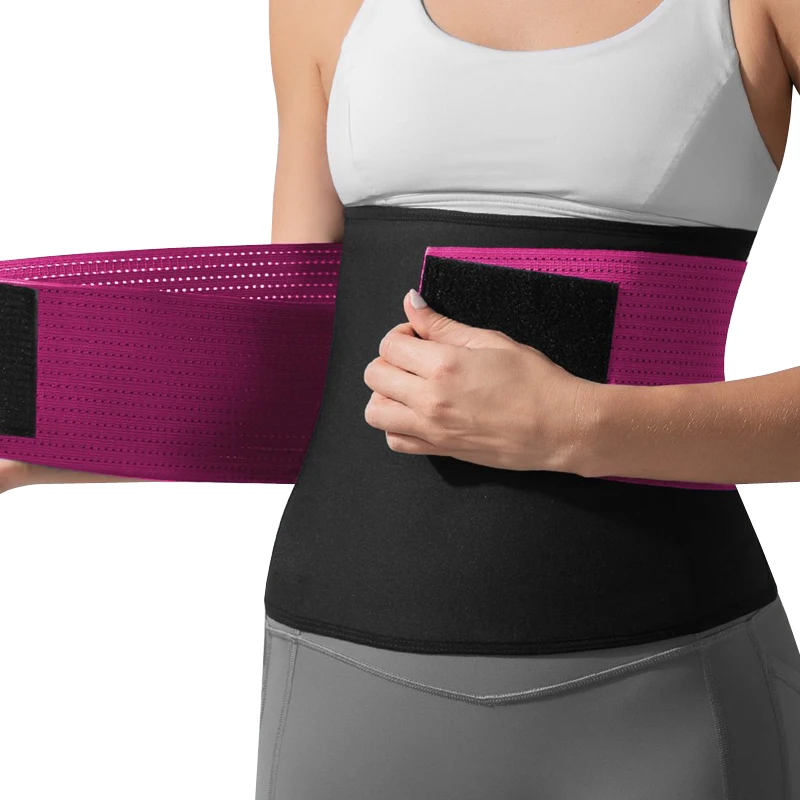 Тренажер для талии неопреновый пояс коррекции фигуры женщин похудения оболочка