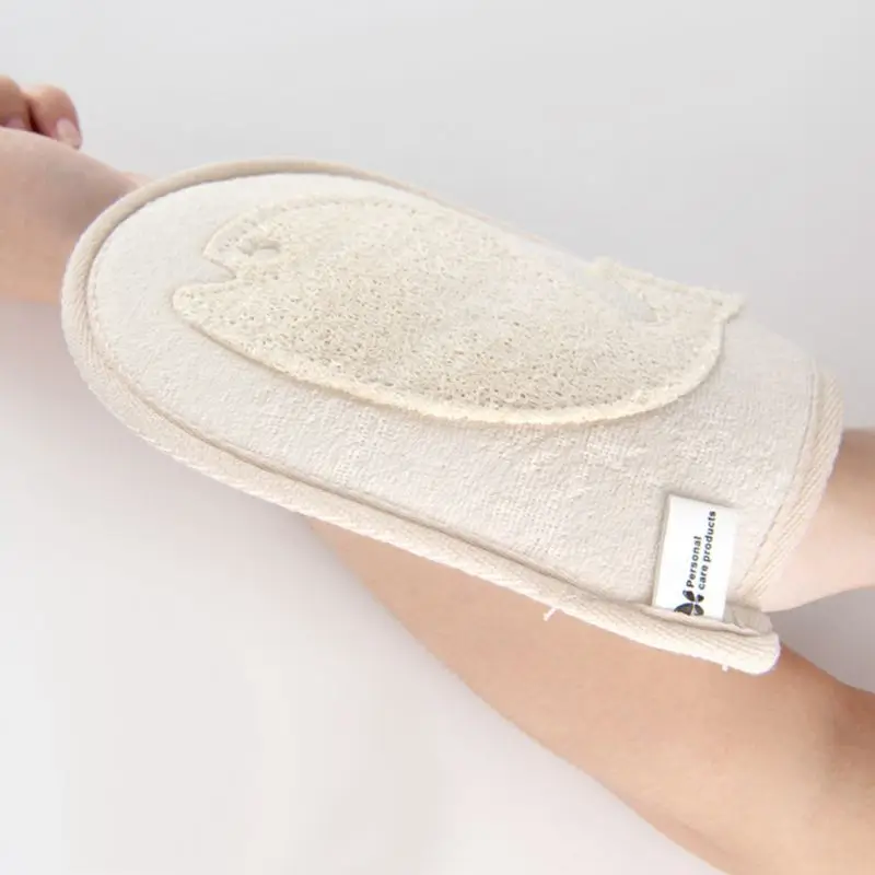 Сильная отшелушивающая мочалка-губка для тела перчатки уборки удаление