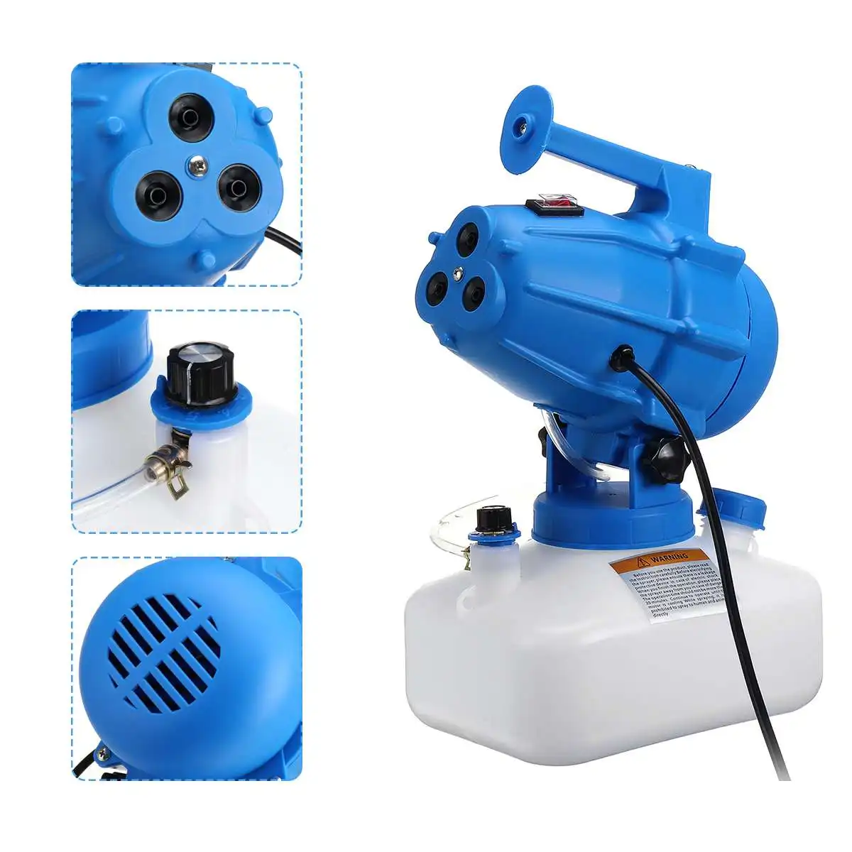 

Protable Electric ULV Cold Fogger Sprayer Mosquito Fogging Machine Intelligent Ultra Low Capacity Fogger Disinfection Machine
