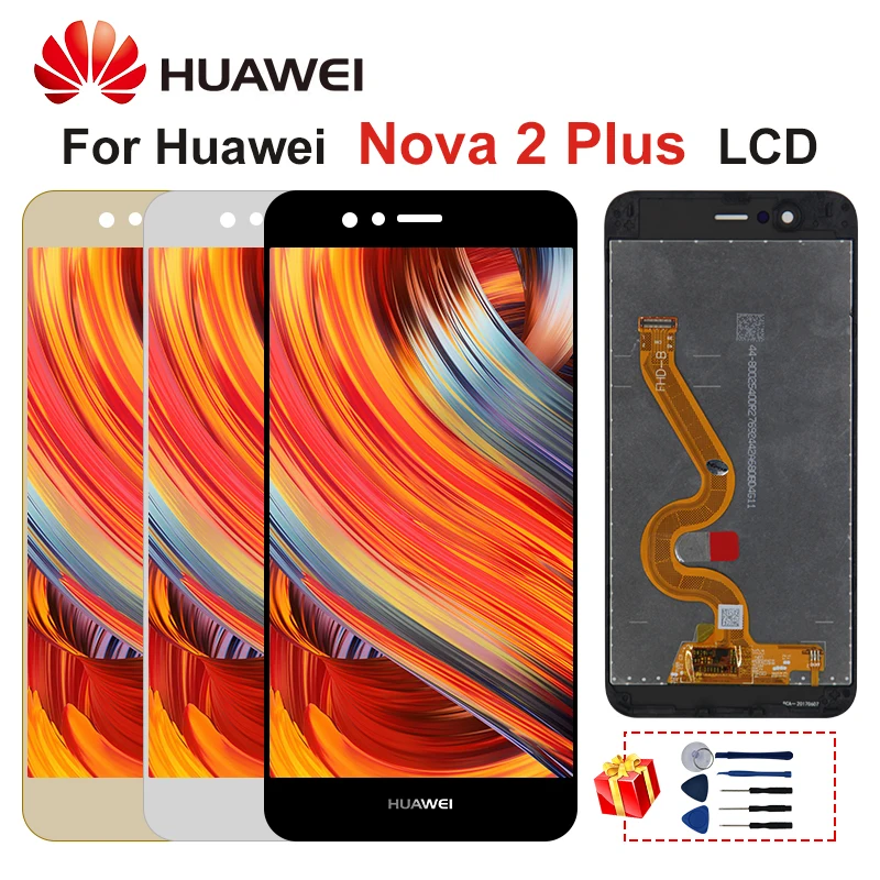 5 &quotОригинальный ЖК дисплей для Huawei Nova 2 Plus BAC L23 L21 L01 с сенсорным экраном Digitizer