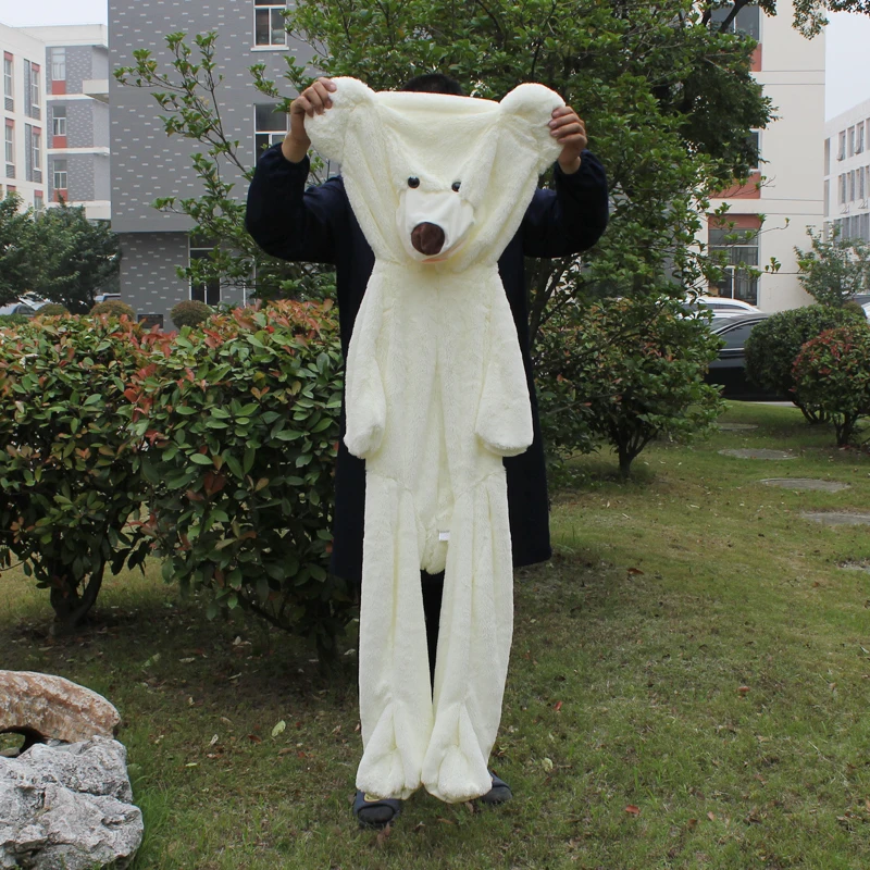 100-340 см Американский гигантский плюшевый мишка пальто плюшевые игрушки мягкий