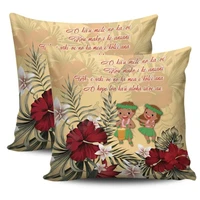 hawail hibiscus hawaiian love poem pillow covers pillowcases throw pillow cover home decoration double sided printing