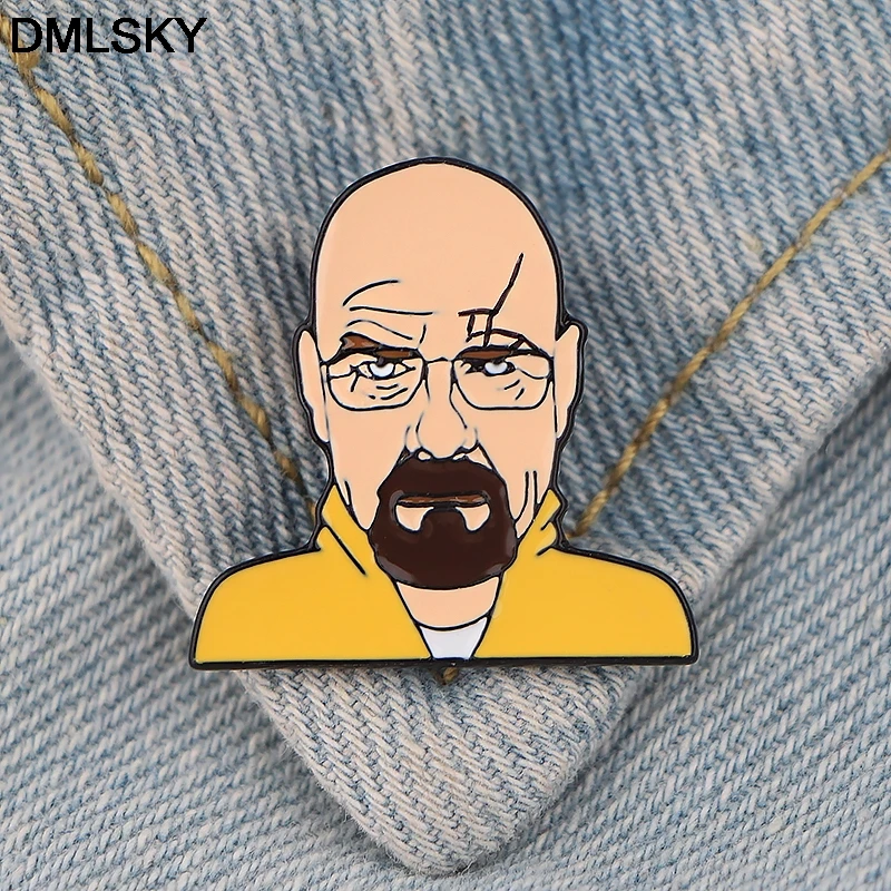DMLSKY Мультяшные булавки брошь металлический значок для рюкзака одежды рубашки