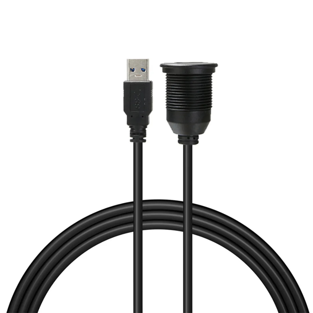 Двойной/Однопортовый USB Удлинительный кабель водонепроницаемый 3 0 для передачи
