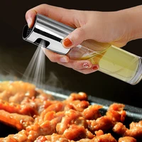 transparent olive oil dispenser oil squeeze bottle sprayer glass oil spray sauce bottles for salad bbq kitchen cooking tools