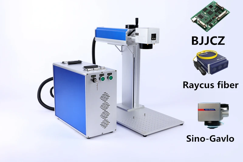 50w Raycus Fiber Laser Machine Raycus Fiber Price Laser Beam BJJCZ Controller Sino-Gavlo