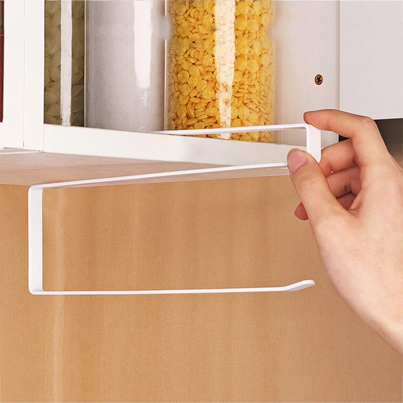 kitchen tissue holder bathroom toilet paper holder kitchen cabinet door storage box bracket cabinet fresh keeping bag storage free global shipping