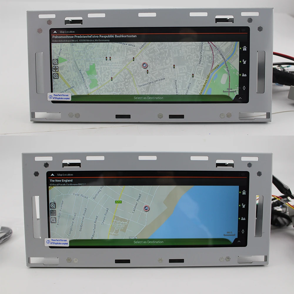 Автомобильный мультимедийный плеер стерео GPS DVD радио навигация Android экранная
