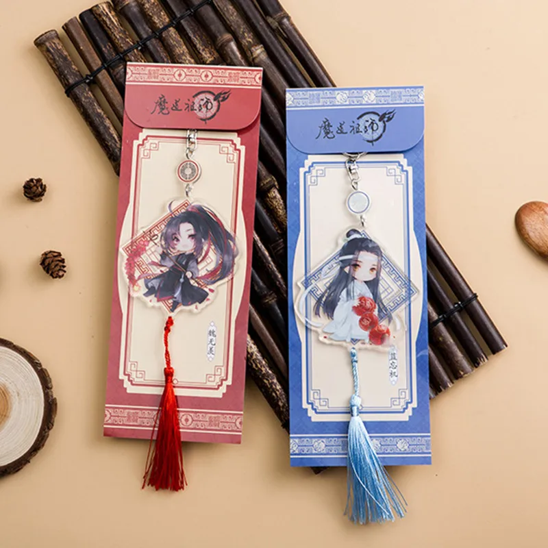 Grandmaster Demonic культивирование Lan WangJi Wei WuXian акриловый брелок, подарки YLM9984