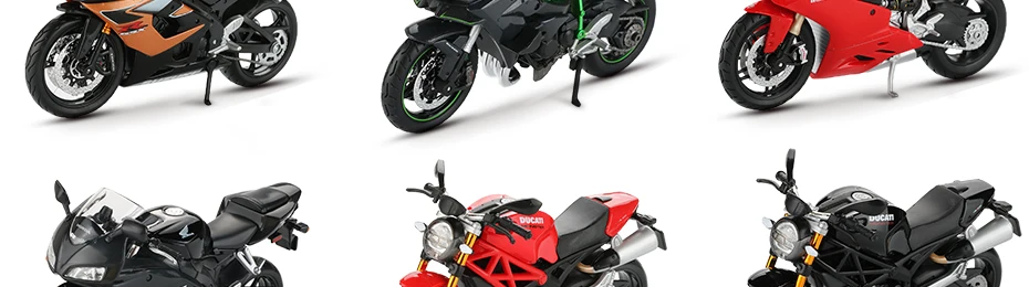Maisto 1:12 модель мотоцикла Игрушка Сплав мотоцикл Panigale 1199 H2R внедорожные мотоциклы Мотокросс игрушки для детей Коллекция