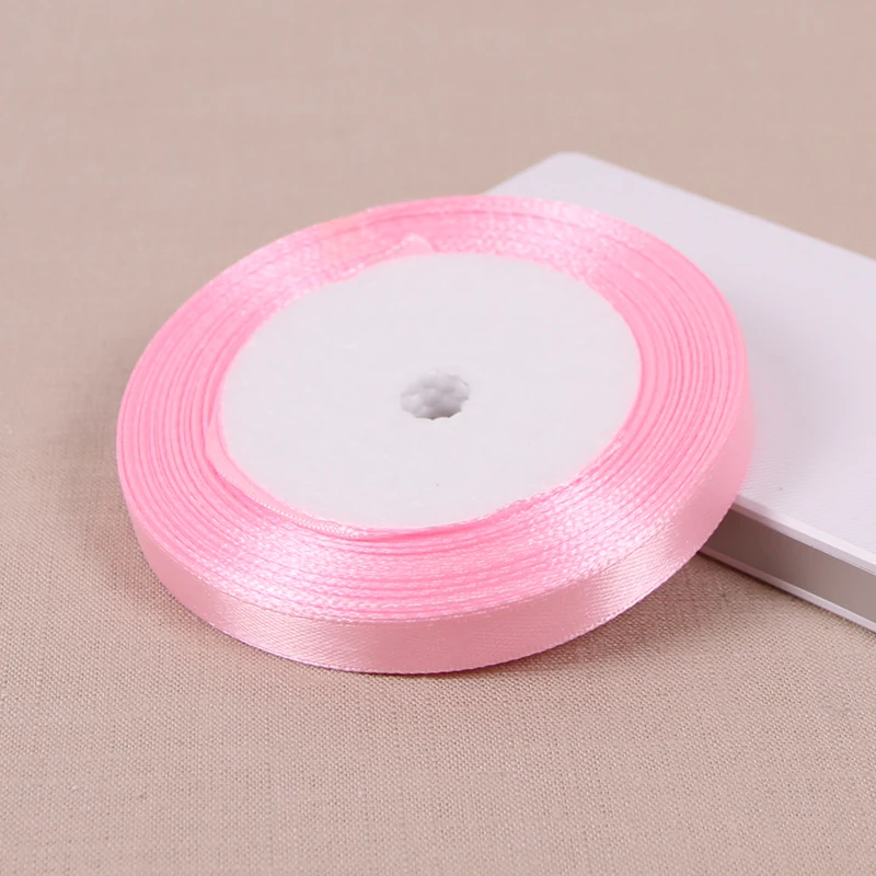 25 ярдов/рулон шелковая атласная лента 22 м | Дом и сад