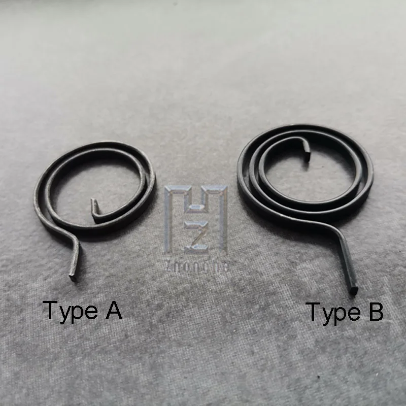 Плоская проволочная ручка дверного замка 28 мм пружинная катушка для типа А тип