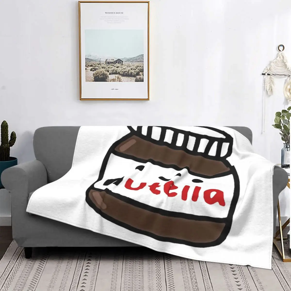 

Nutella-manta a cuadros para cama, colcha bonita para sofá, manta de verano, colchas para camas