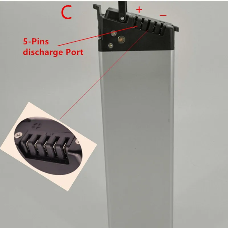 Фонарь с аккумулятором серии DCH чехол со встроенным для электровелосипеда MX01