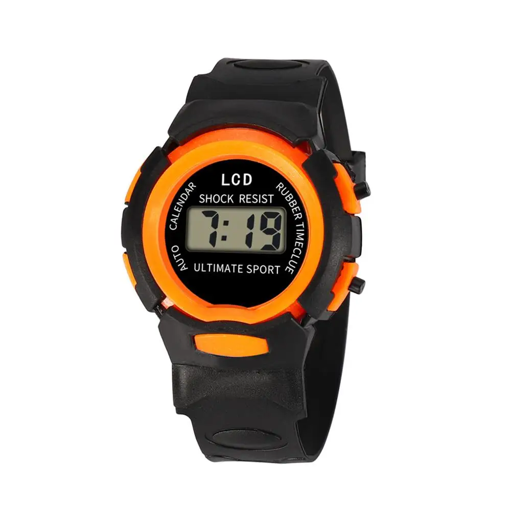 

Digital Watch Kids 2019 Children Girls Analog Digital Sport LED Electronic Waterproof Wrist Watch New Relogios Digitais Hot A40