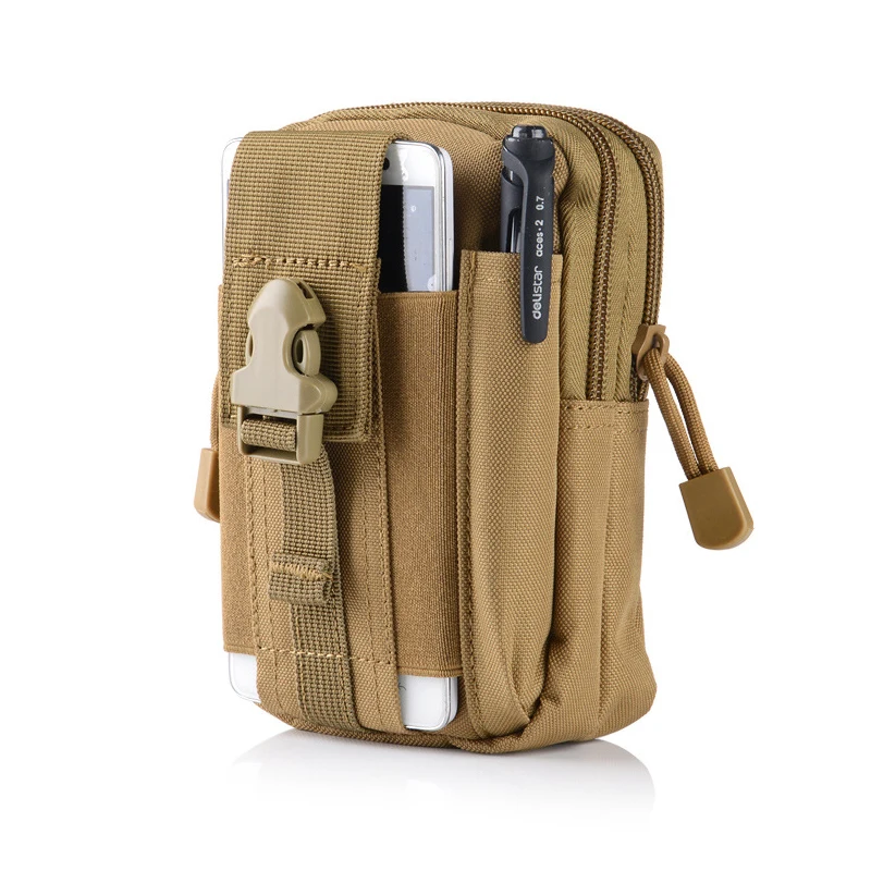 

Tactical Waist Pouch Molle Hunting Belt Bag Military EDC Pack Outdoor Tools Accessories Storage Pouch Case Pocket Camo Bag