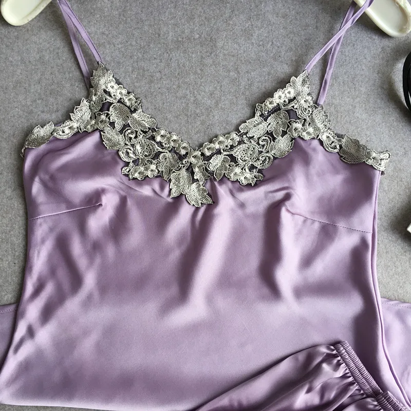 Пижама женская pijama матовый Пижамный набор из шелка Высококачественная Сексуальная имитация шелка короткая Пижама