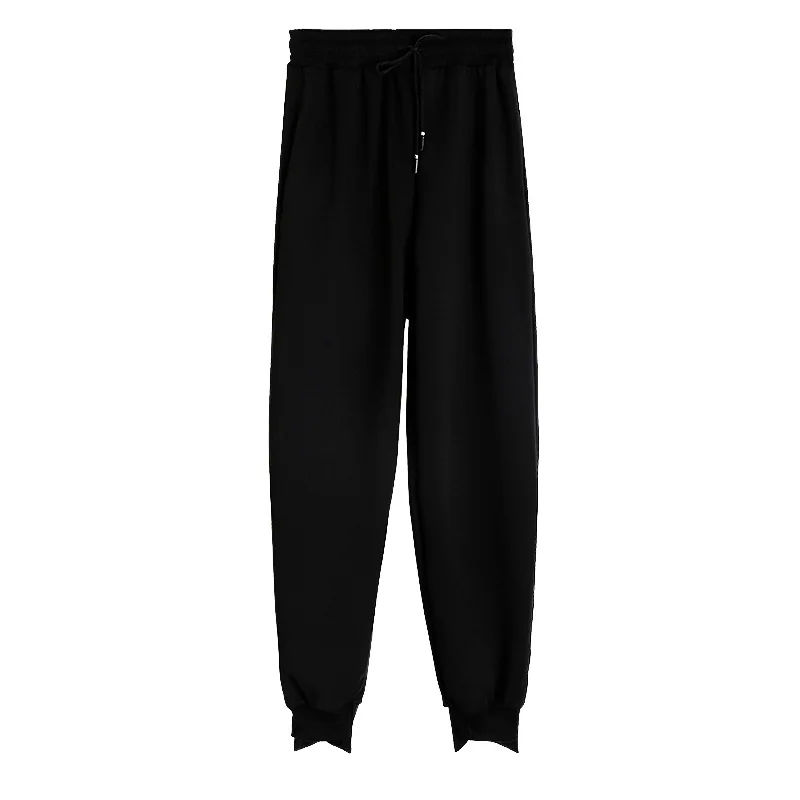 

Summer High Waist Sports Casual Loose Ankle Banded Women Pants Radish Harem Pants