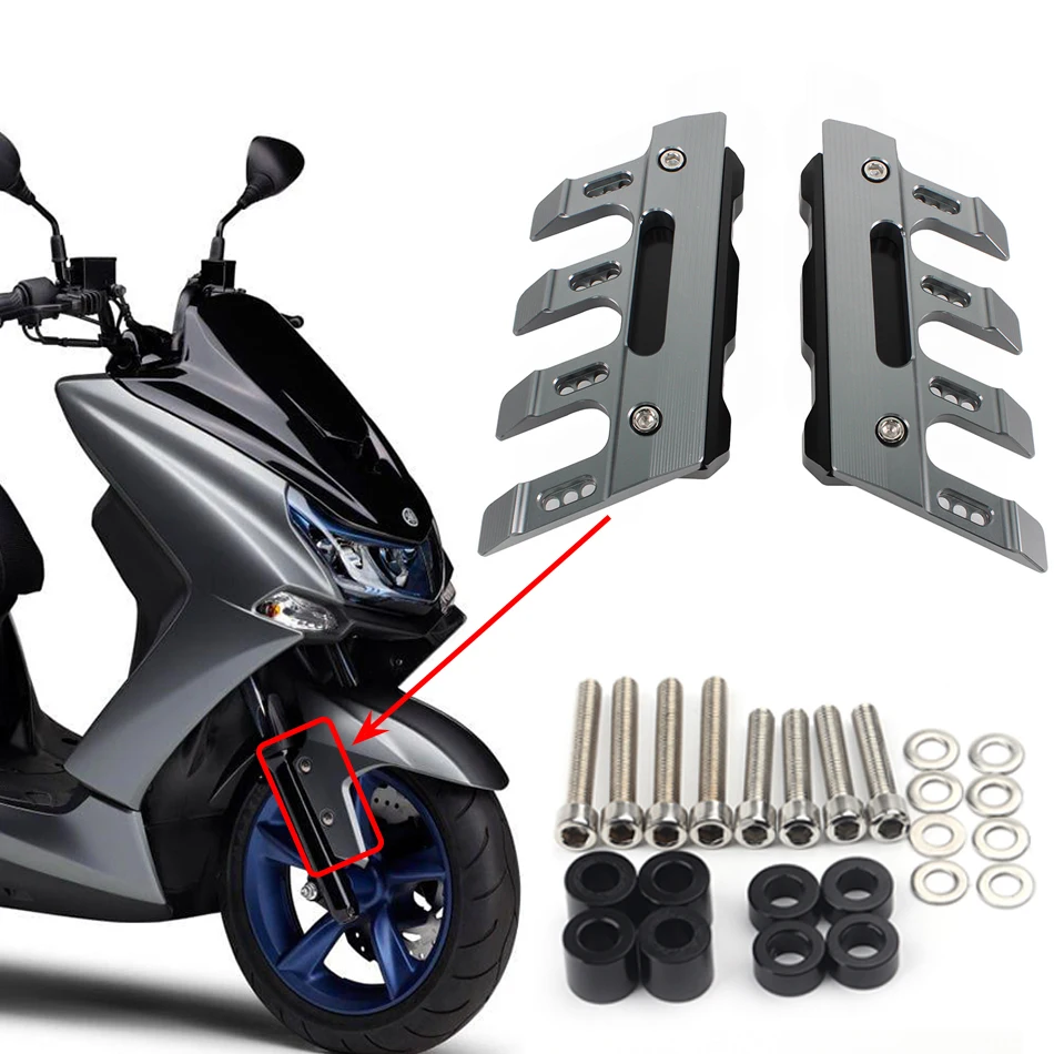 

For yamaha MAJESTY-S Majesty S Motorcycle Mudguard Front Fork Protector Guard Block Front Fender Anti-fall Slider Accessories