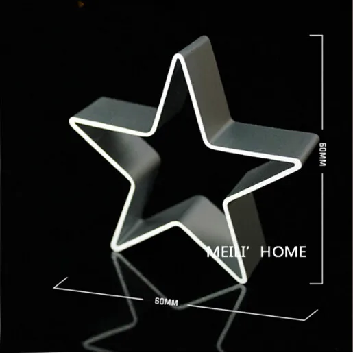 Алюминиевая форма в форме звезды инструменты для печенья торта инструмент резки