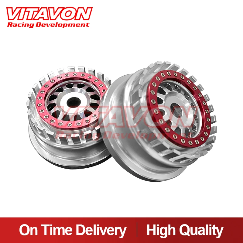 

VITAVON alu beadlock wheel For Arrma Mojave fits with proline hyrax 101063-00 tire, sell in 2pcs