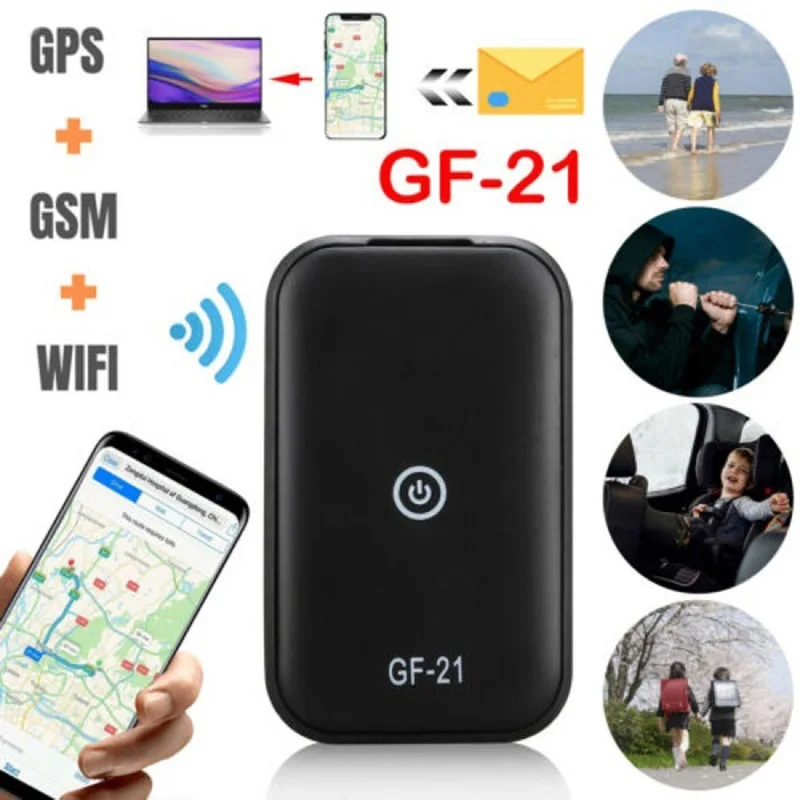 GF-21/07/09 Mini GPS Tracker Car GPS Locator Anti-theft Tracker Gps Tracker Anti-Lost Recording Tracking Device Voice Control