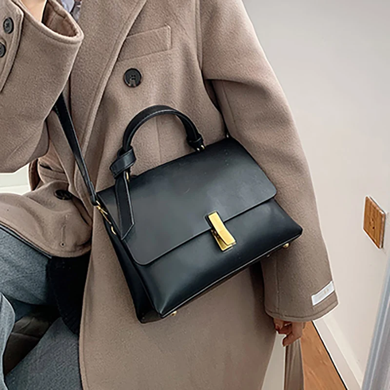 

Модные сумки через плечо из искусственной кожи для женщин, Новая зимняя Женская трендовая дизайнерская сумка через плечо, сумки для девушек...