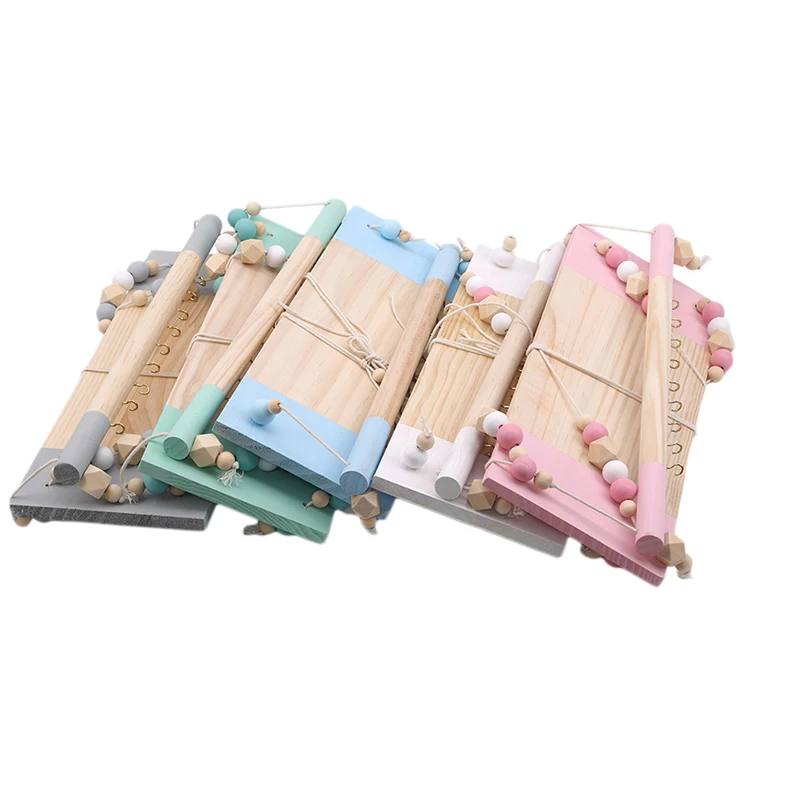 Скандинавская декоративная полка для хранения детской комнаты двойные