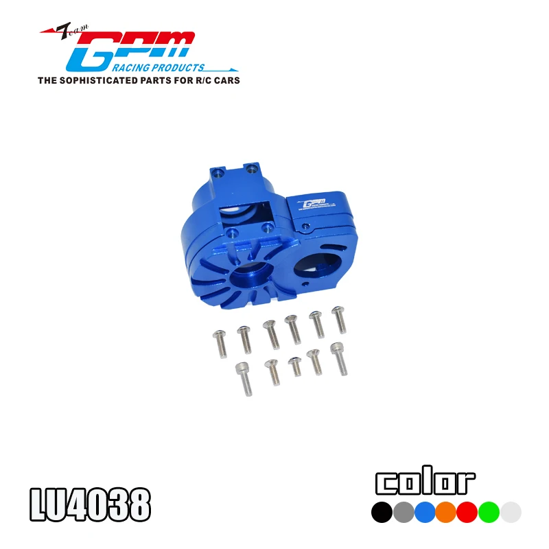 GPM алюминиевая Центральная коробка передач для Losi 1/10 Lasernut Tenacity Ultra 4 Rock Tacer|buggy kit|buggy