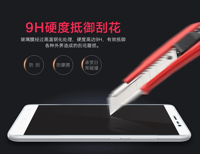 В розничной упаковке Оригинальная 0 26 мм передняя закаленная стеклянная пленка
