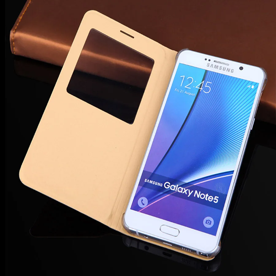 Чехол раскладушка кожаный чехол для телефона Samsung Galaxy Note 5 4 N920 Note4 Note5 Note3 N9000 тонкий