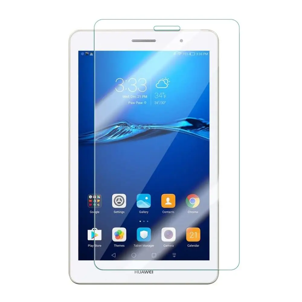 2 шт. закаленное стекло для планшета Huawei MediaPad T3 7 BG2 W09 Tablet 9H Ультра прозрачная