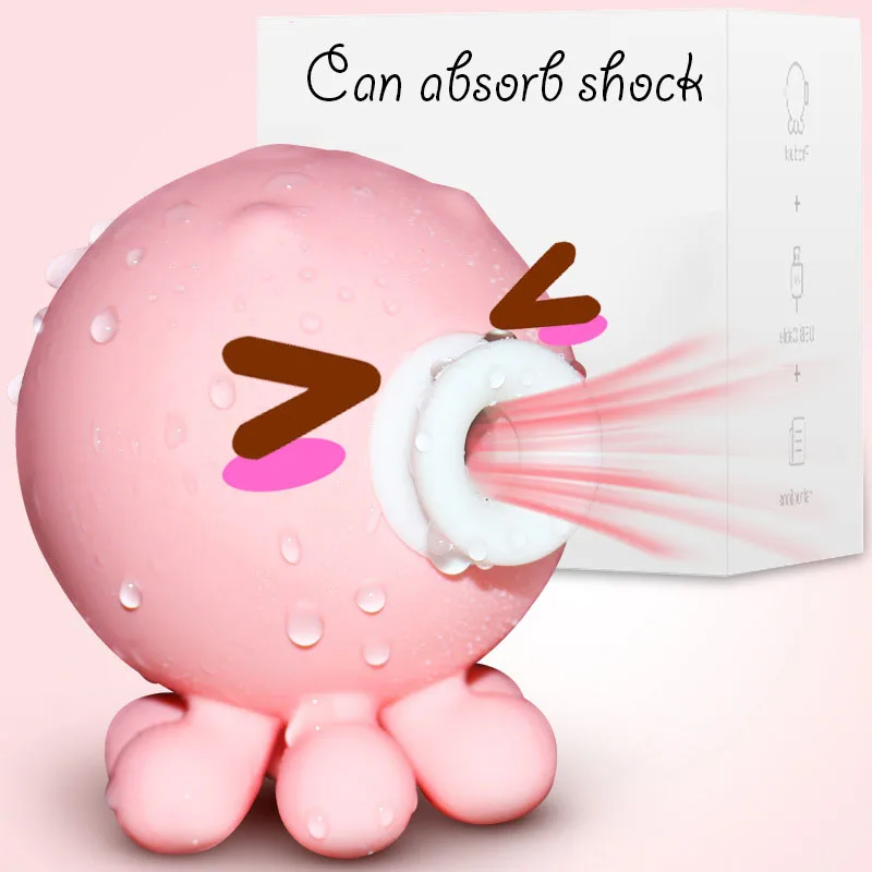 Осьминогов на присосках для клитора Вибратор Секс язык вибрационный сосков