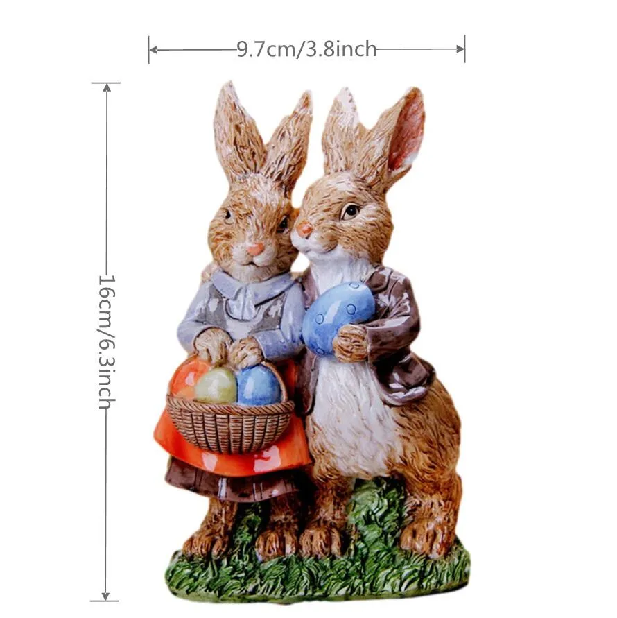 Пасхальные яйца кролик подарок украшения милый настольные для детской комнаты