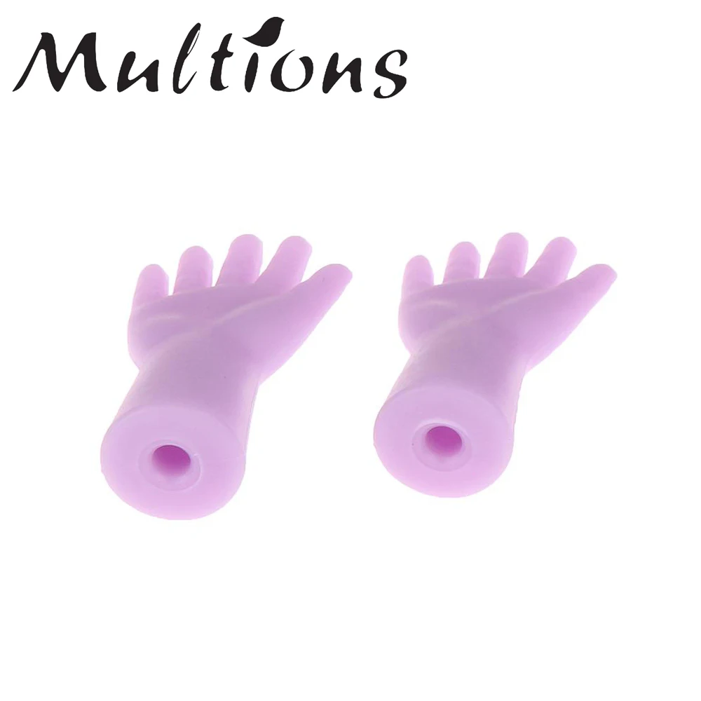 6 шт. резиновые протекторы для вязальных спиц|Швейные инструменты и аксессуары| |