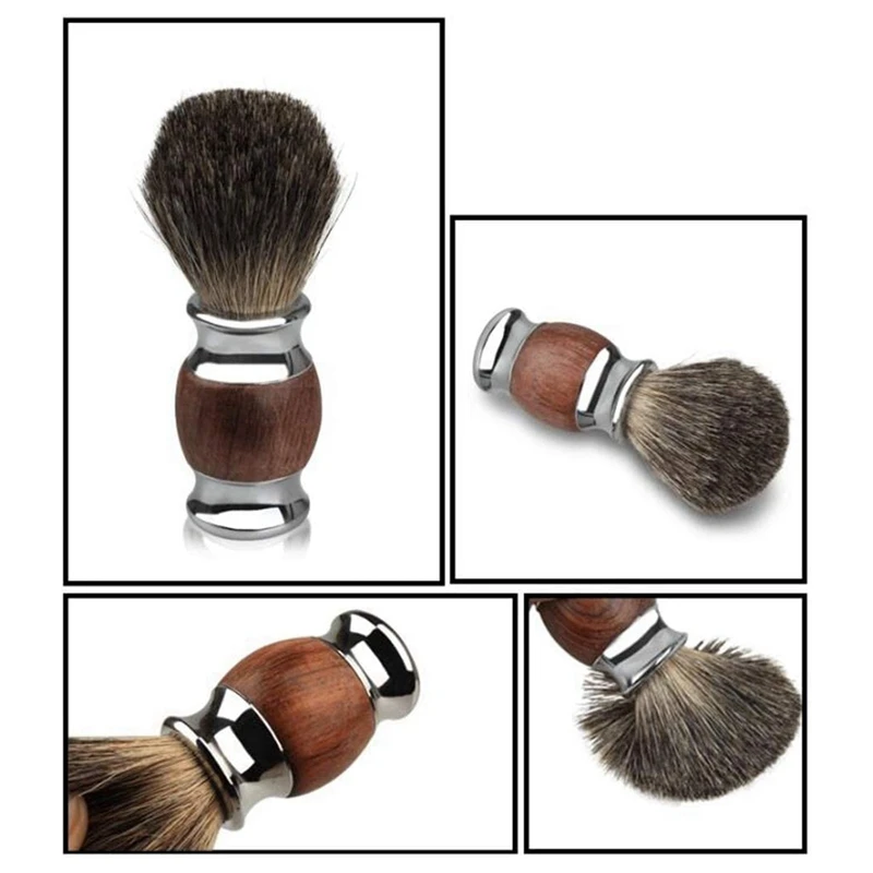 

Men's Soft Hair Shaving Brush Shaving Brush Badger Hair Shaving Brush