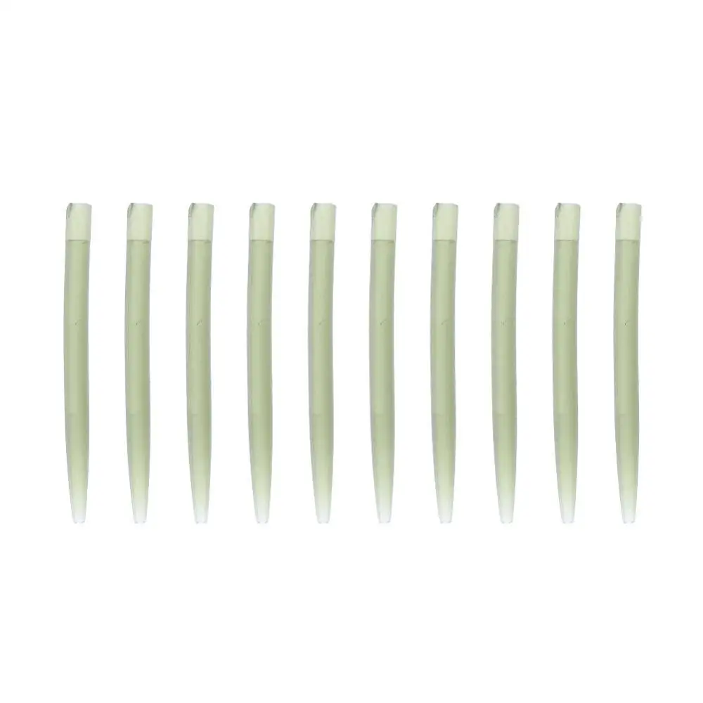 30/50/100 шт рукав для рыболовного крючка труба волосы Rig Выравнивателя охотника