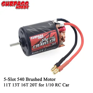 Двигатель с щеткой SURPASS HOBBY 540, 5 слотов, 11T13T16T20T для HSP HPI tamiya FS Kyosho Yokomo WLtoys 110, радиоуправляемая машина