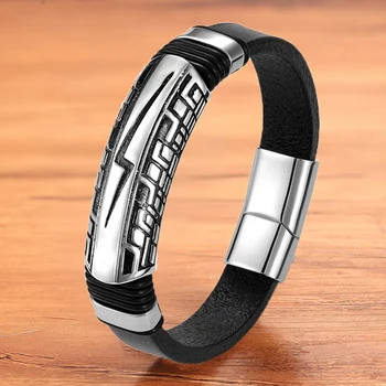 Fashion Vintage Leather - Flash - Bracelet 1