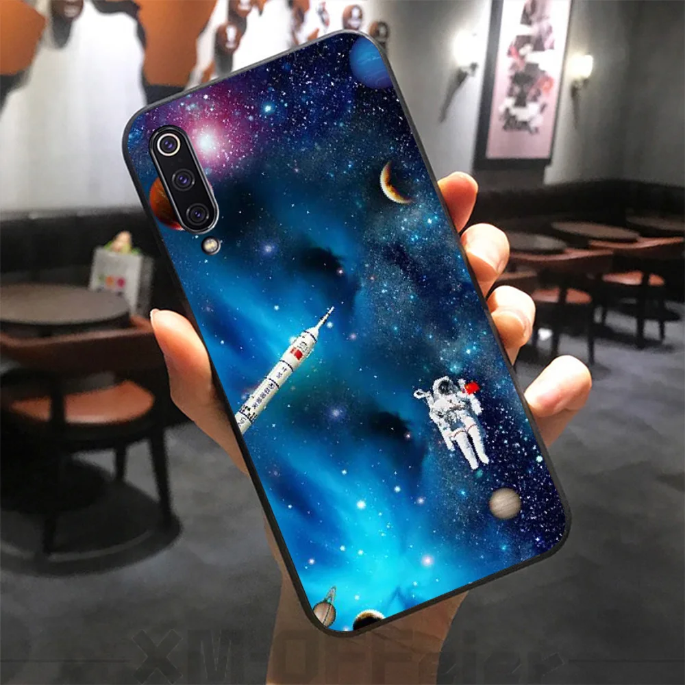 Черный мягкий чехол для телефона BaweiTE Starlight Hope Star Xiaomi 8 9 se 5X Redmi 6pro 6A 4X 7 5plus note 5 |