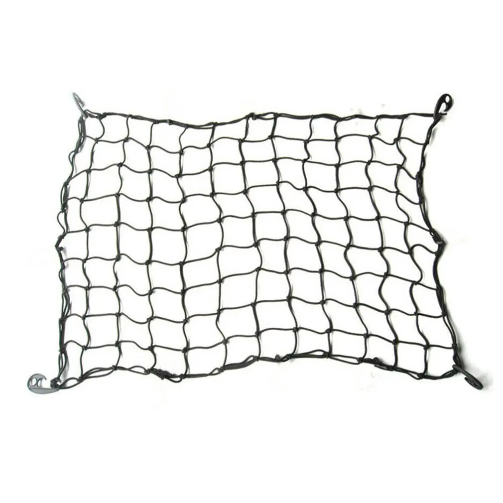 

Car Luggage Rack Net Off-road Top Frame Net Pocket Fixed Net Cover Elastic Rubber Durable Net Rope Strap