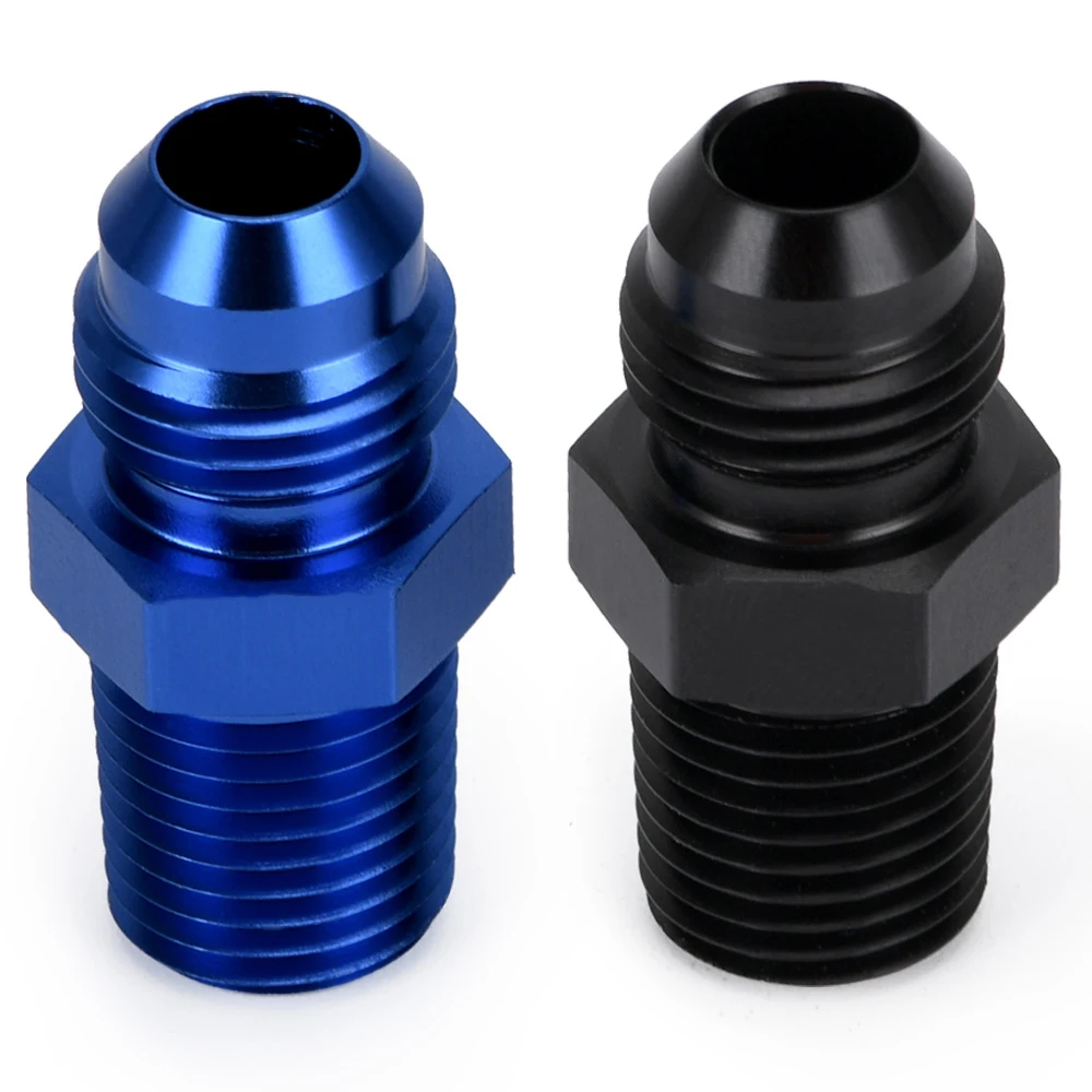 WLR RACING (AN6 NPT1/4) AN6 на 1/4 NPT прямой адаптер бликовая Установка Авто шланг фитинг