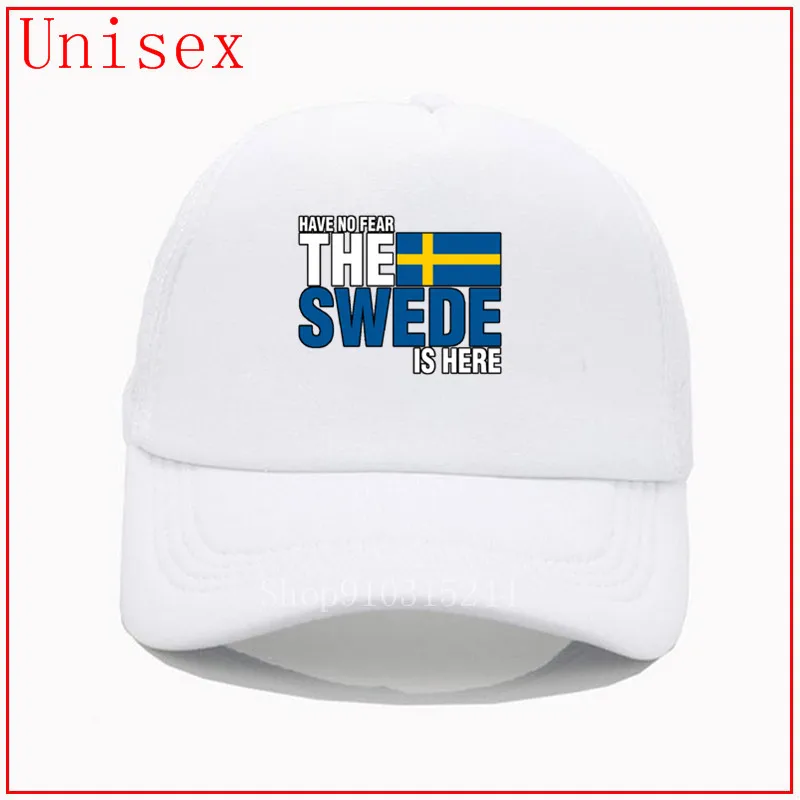 Не бойтесь что Swede здесь бейсболки шляпа c вышивкой для отца 100% хлопок Snapback Compton