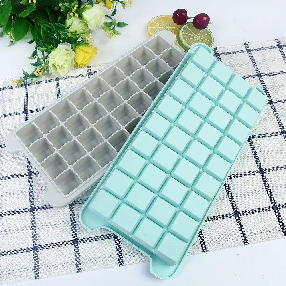 Силиконовые 36 сеток лоток для кубиков льда детского дополнительного хранения