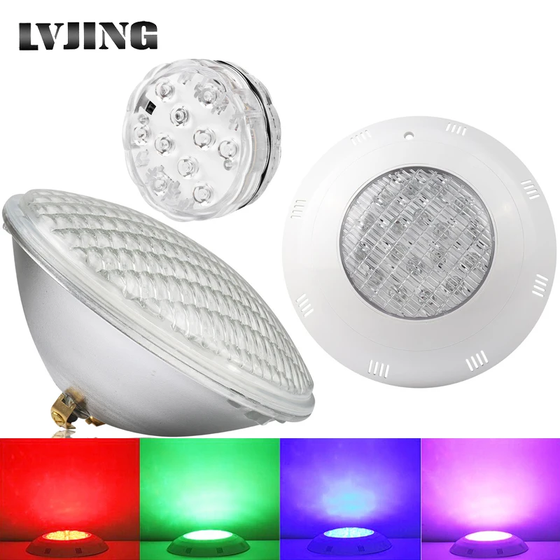 Светодиодный светильник для подводного плавания бассейна s IP68 водонепроницаемый