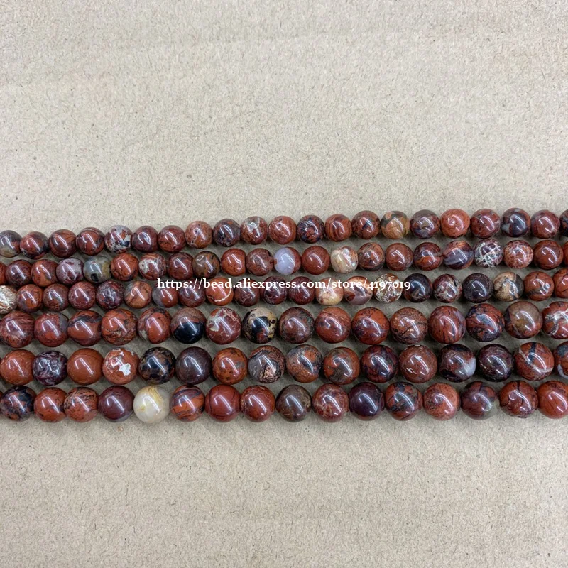 Бесплатная доставка бусины из натурального камня в Африканском и красном цвете